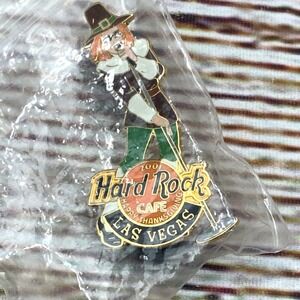 Hard Rock Cafe Las Vegas 2001 Happy Thanksgiving Pilgrim Pin‎ LE 600
